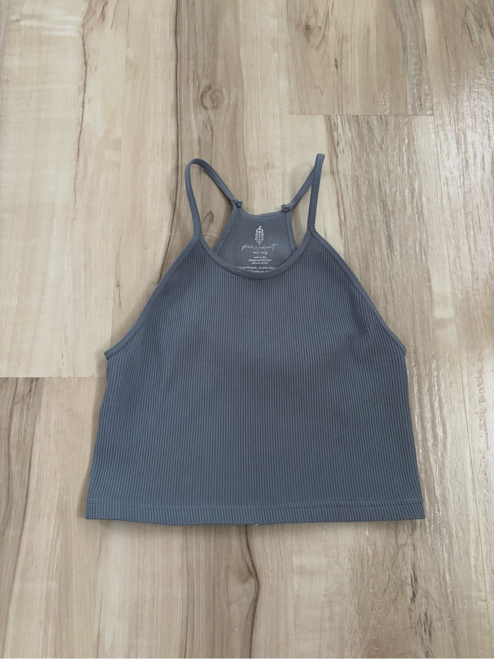 Free People Movement happiness runs long crop tank
